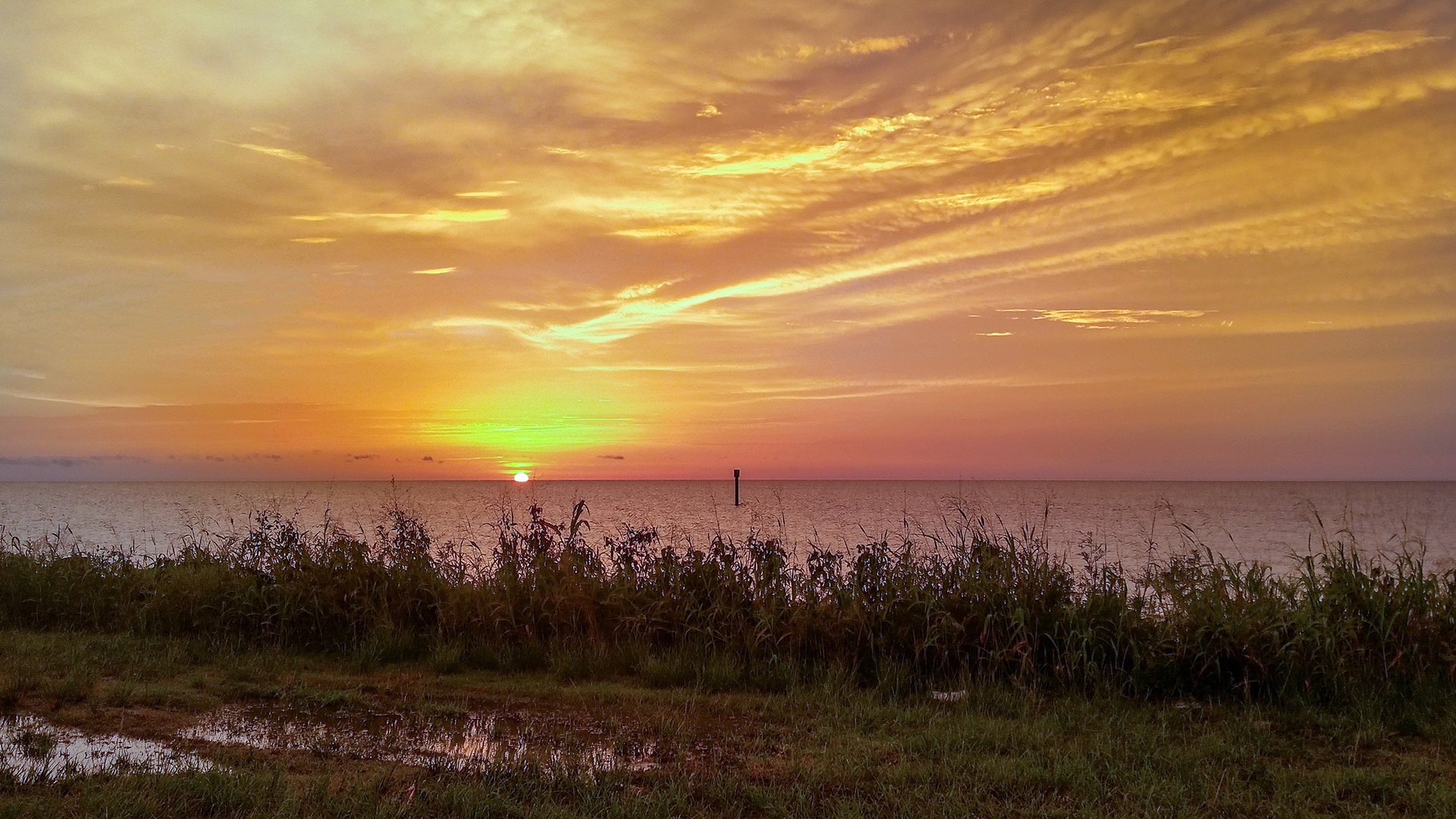 LAKE OKEECHOBEE SUNSET